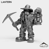 Tabletop Terrain Miniature Dwarf Archaeologist