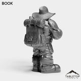 Tabletop Terrain Miniature Dwarf Archaeologist