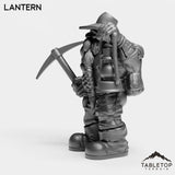 Tabletop Terrain Miniature Dwarf Archaeologist