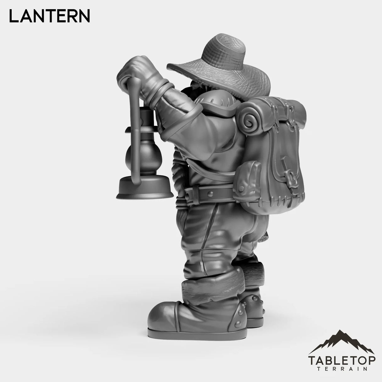 Tabletop Terrain Miniature Dwarf Archaeologist