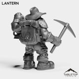 Tabletop Terrain Miniature Dwarf Archaeologist