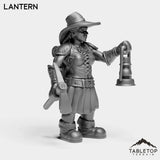 Tabletop Terrain Miniature Dwarf Archaeoloigist Female