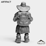 Tabletop Terrain Miniature Dwarf Archaeoloigist Female