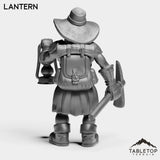 Tabletop Terrain Miniature Dwarf Archaeoloigist Female