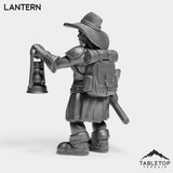 Tabletop Terrain Miniature Dwarf Archaeoloigist Female