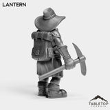 Tabletop Terrain Miniature Dwarf Archaeoloigist Female