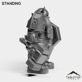 Tabletop Terrain Miniature Dwarf Captain