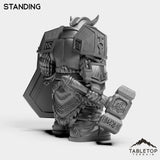 Tabletop Terrain Miniature Dwarf Captain