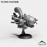 Tabletop Terrain Miniature Dwarf Flying Machine