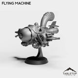 Tabletop Terrain Miniature Dwarf Flying Machine