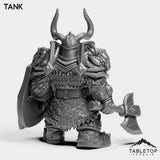Tabletop Terrain Miniature Dwarf Heritage Warrior