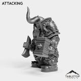 Tabletop Terrain Miniature Dwarf Heritage Warrior