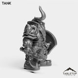 Tabletop Terrain Miniature Dwarf Heritage Warrior