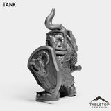 Tabletop Terrain Miniature Dwarf Heritage Warrior