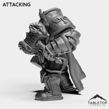 Tabletop Terrain Miniature Dwarf Leader