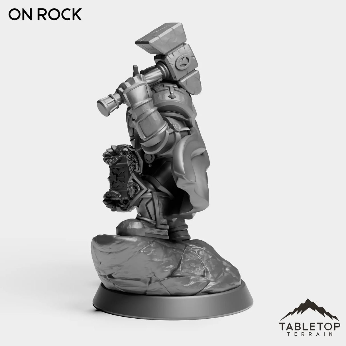 Tabletop Terrain Miniature Dwarf Leader