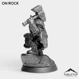 Tabletop Terrain Miniature Dwarf Leader