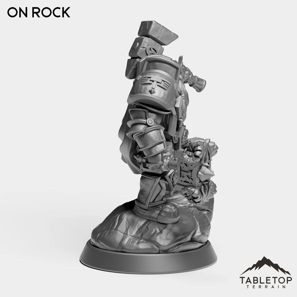 Tabletop Terrain Miniature Dwarf Leader