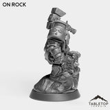 Tabletop Terrain Miniature Dwarf Leader