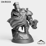 Tabletop Terrain Miniature Dwarf Leader