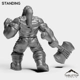 Tabletop Terrain Miniature Dwarf Paladin