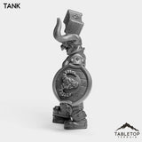 Tabletop Terrain Miniature Dwarf Paladin Female