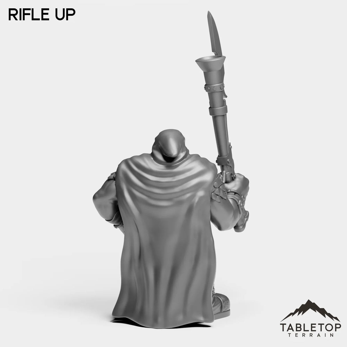 Tabletop Terrain Miniature Dwarf Rifleman