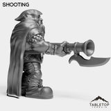 Tabletop Terrain Miniature Dwarf Rifleman