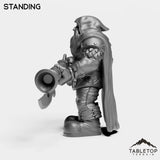 Tabletop Terrain Miniature Dwarf Rifleman