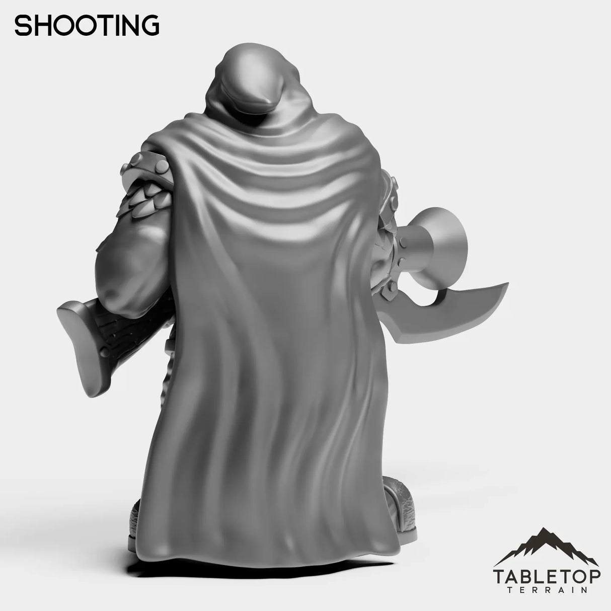 Tabletop Terrain Miniature Dwarf Rifleman