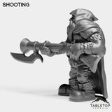 Tabletop Terrain Miniature Dwarf Rifleman