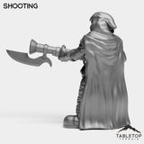 Tabletop Terrain Miniature Dwarf Rifleman Female