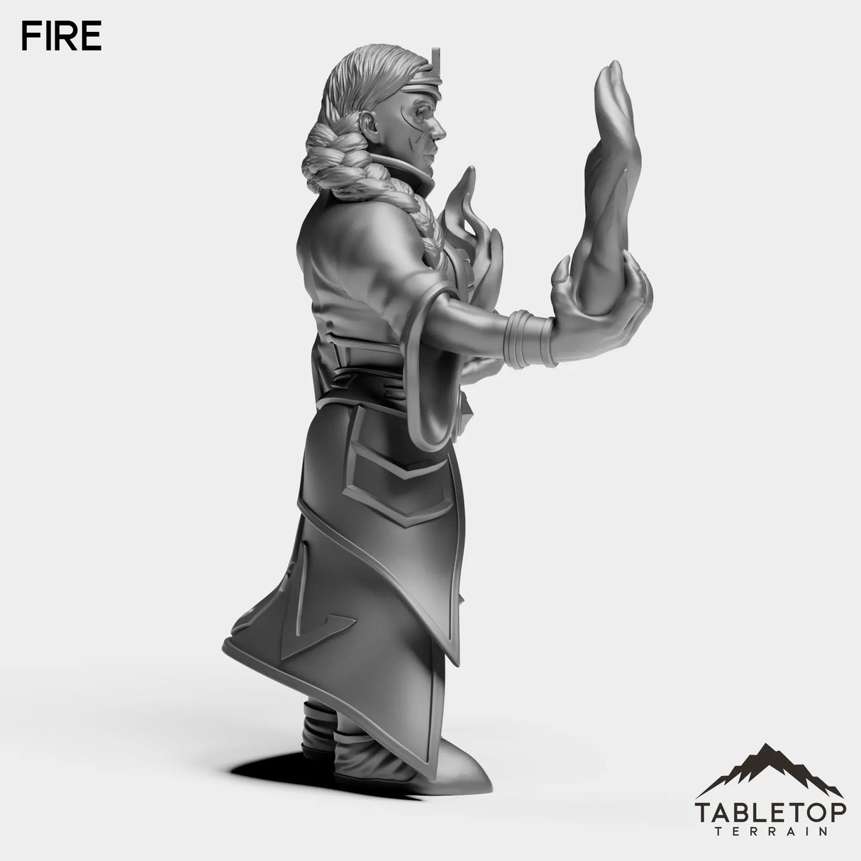 Tabletop Terrain Miniature Dwarf Shadow Priestess