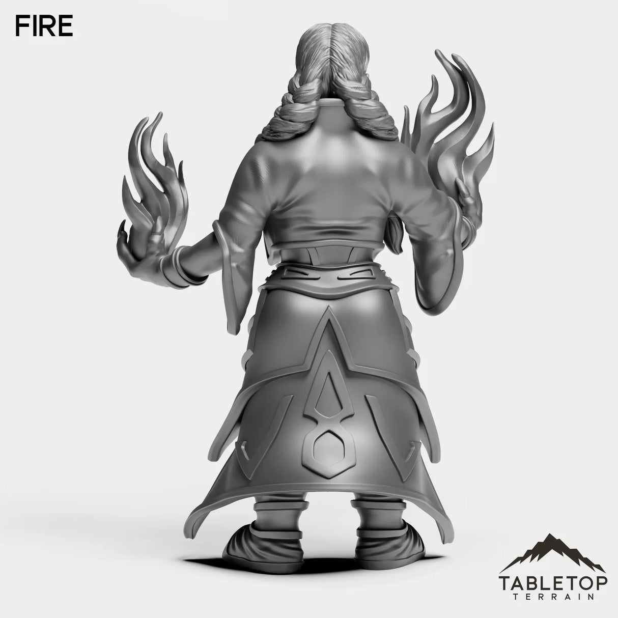 Tabletop Terrain Miniature Dwarf Shadow Priestess