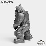 Tabletop Terrain Miniature Dwarf Warrior