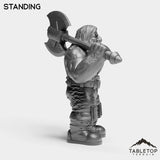 Tabletop Terrain Miniature Dwarf Warrior