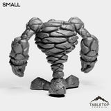 Tabletop Terrain Miniature Earth Elemental Boss