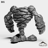 Tabletop Terrain Miniature Earth Elemental Boss
