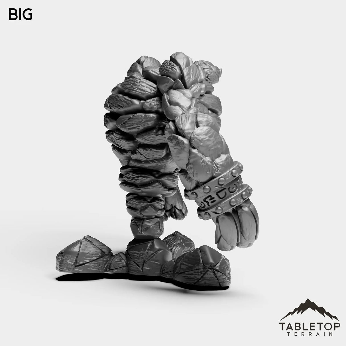 Tabletop Terrain Miniature Earth Elemental Boss