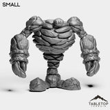 Tabletop Terrain Miniature Earth Elemental Boss
