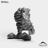 Tabletop Terrain Miniature Earth Elemental Boss