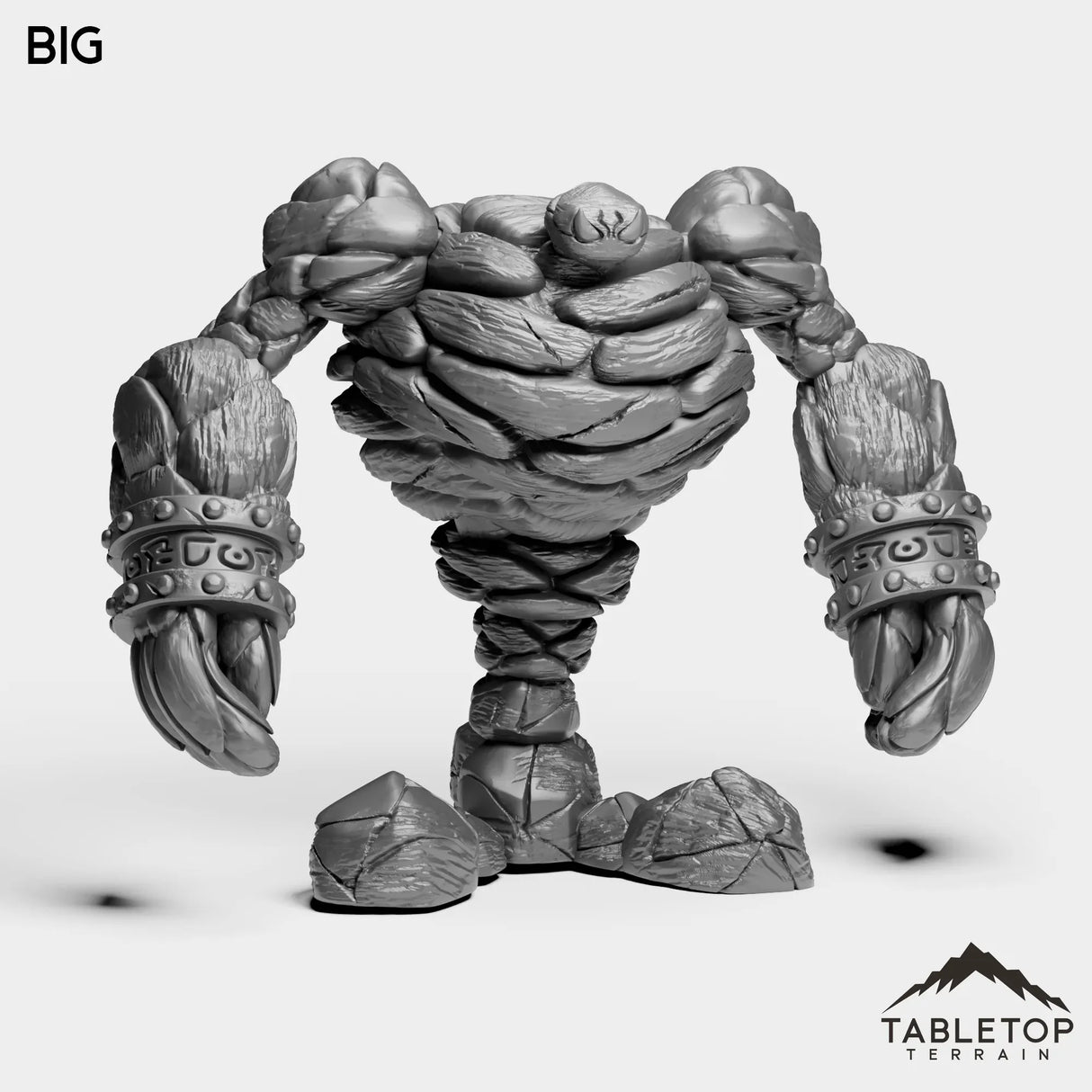 Tabletop Terrain Miniature Earth Elemental Boss