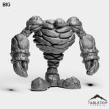 Tabletop Terrain Miniature Earth Elemental Boss