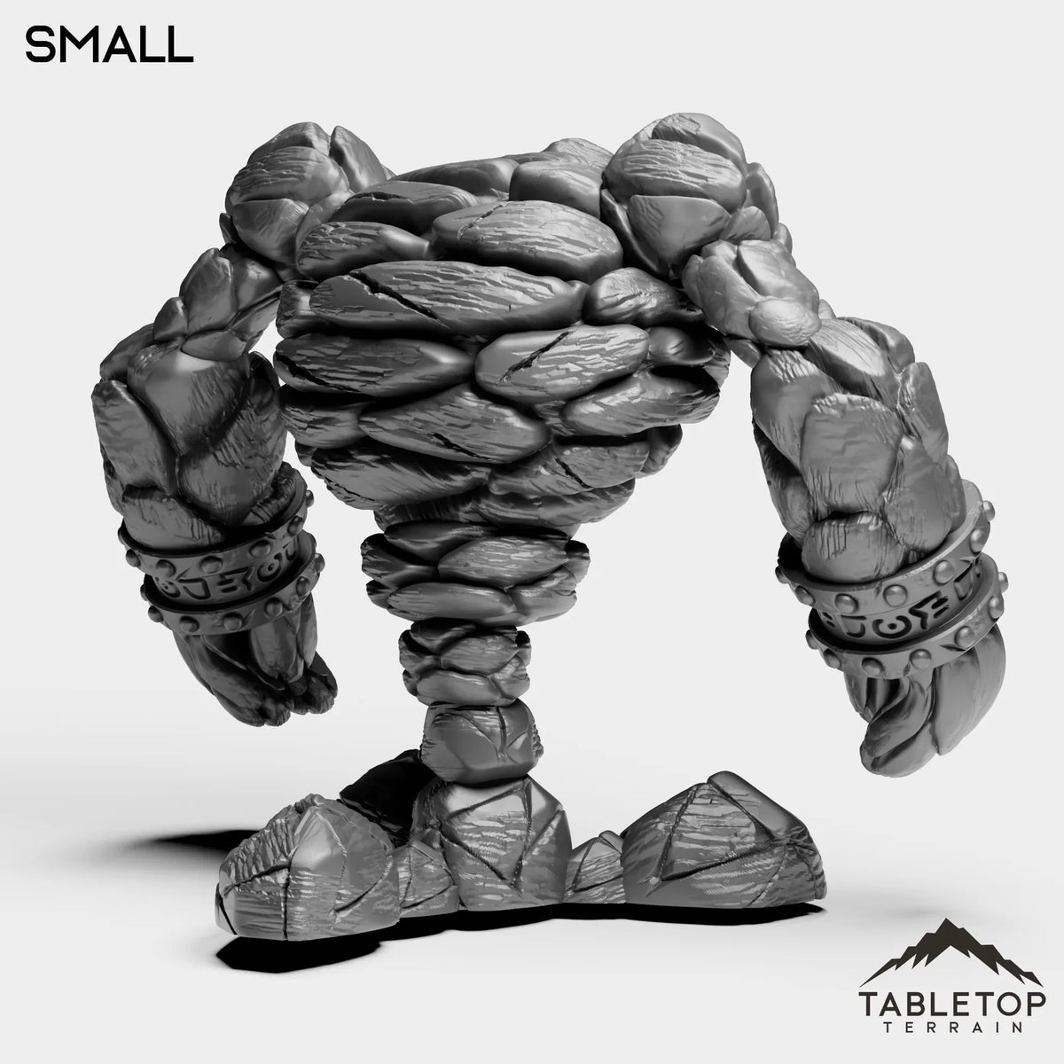 Tabletop Terrain Miniature Earth Elemental Boss