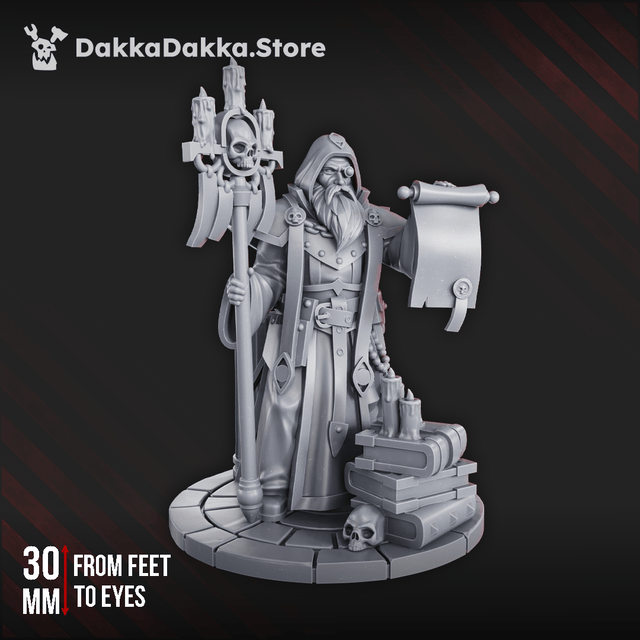 Tabletop Terrain Miniature Ecclesiastical Envoy