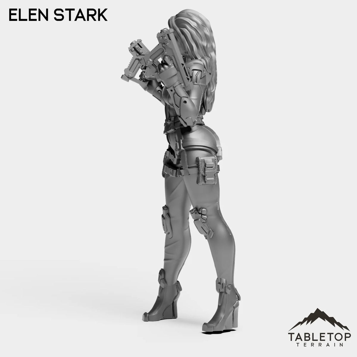 Tabletop Terrain Miniature Elen Stark - Bomber Girls