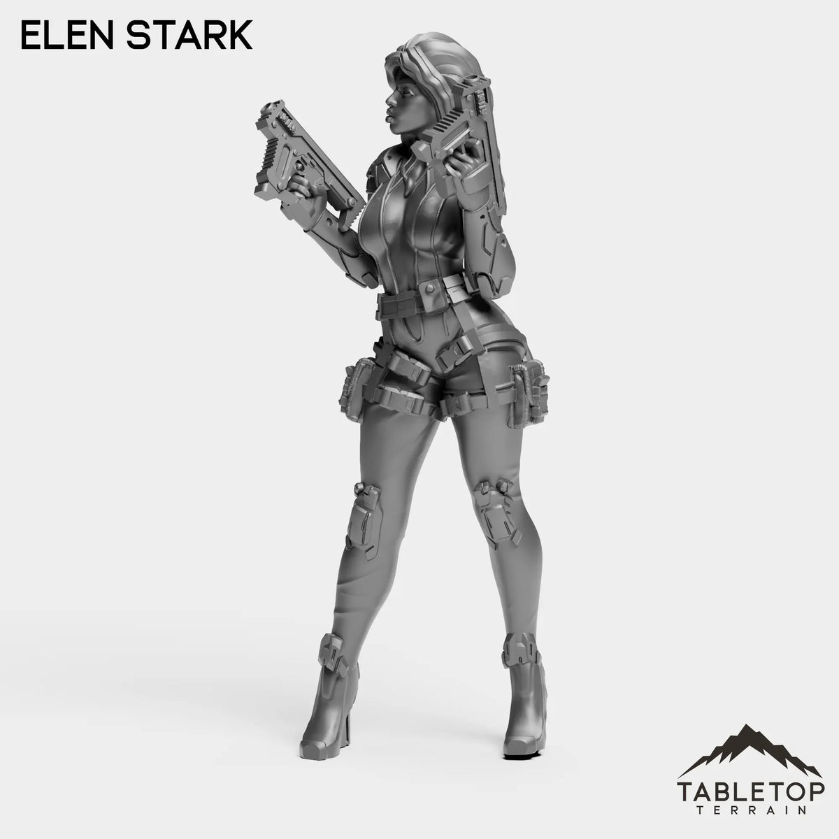 Tabletop Terrain Miniature Elen Stark - Bomber Girls