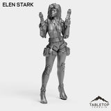 Tabletop Terrain Miniature Elen Stark - Bomber Girls