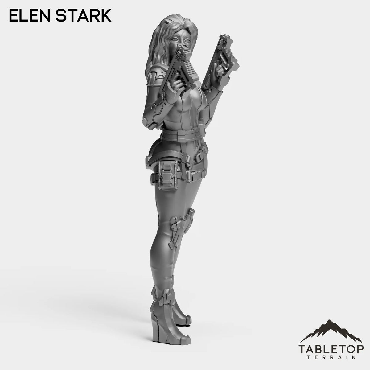 Tabletop Terrain Miniature Elen Stark - Bomber Girls