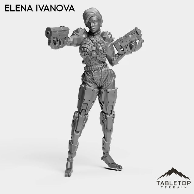 Tabletop Terrain Miniature Elena Ivanova - Division Ex